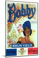 Bobby, Rhum Vieux Label-null-Mounted Art Print
