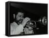 Bobby Shew Playing His Trumpet at the Bell, Codicote, Hertfordshire, 19 May 1985-Denis Williams-Framed Stretched Canvas