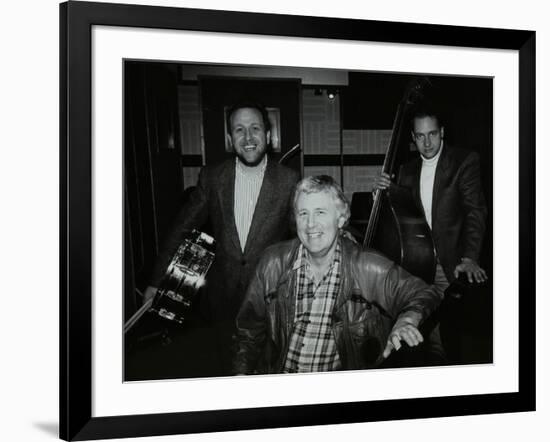 Bobby Worth, Brian Dee and Mario Castronari at Lansdowne Studios, Holland Par-Denis Williams-Framed Photographic Print