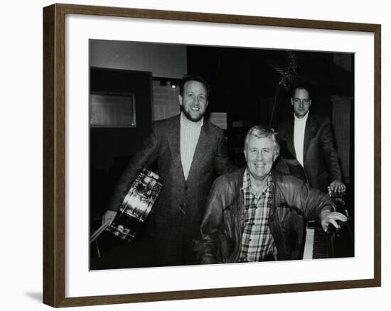 Bobby Worth, Brian Dee and Mario Castronari at Lansdowne Studios, Holland-Denis Williams-Framed Photographic Print