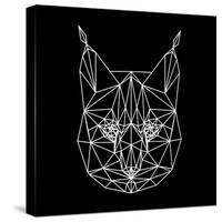 Bobcat Polygon1-Lisa Kroll-Stretched Canvas