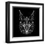 Bobcat Polygon1-Lisa Kroll-Framed Art Print