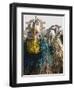 Bobo Masks During Festivities, Sikasso, Mali, Africa-De Mann Jean-Pierre-Framed Photographic Print