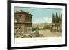 Boboli Gardens, Florence, Italy-null-Framed Art Print