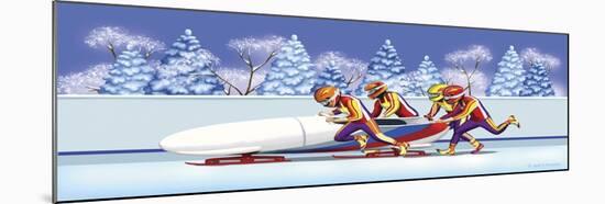 Bobsled-Olga And Alexey Drozdov-Mounted Giclee Print