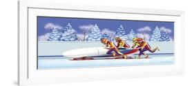 Bobsled-Olga And Alexey Drozdov-Framed Giclee Print