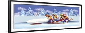 Bobsled-Olga And Alexey Drozdov-Framed Giclee Print