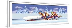 Bobsled-Olga And Alexey Drozdov-Framed Giclee Print