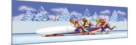 Bobsled-Olga And Alexey Drozdov-Mounted Giclee Print
