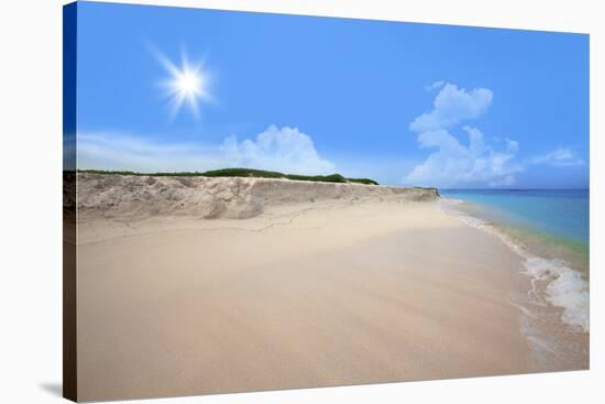 Boca Grandi Beach-Kjersti-Stretched Canvas