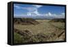 Boca Negra Canyon in the Petroglyph National Monument-null-Framed Stretched Canvas