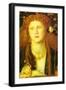 Bocca Baciata; the Kissed Mouth-Dante Gabriel Rossetti-Framed Art Print