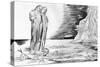 Bocca Degli Abati in the Lake of Ice by William Blake-William Blake-Stretched Canvas