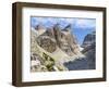 Bocca del Tuckett and Cima Sella. The Brenta Dolomites. Italy, Trentino, Val Rendena-Martin Zwick-Framed Photographic Print