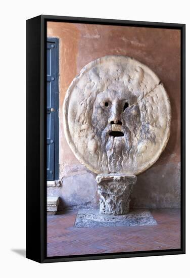 Bocca Della Verita, Santa Maria in Cosmedin, Rome, Lazio, Italy, Europe-Peter-Framed Stretched Canvas