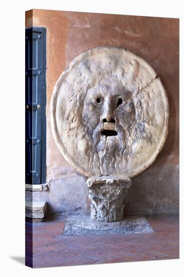 Bocca Della Verita, Santa Maria in Cosmedin, Rome, Lazio, Italy, Europe-Peter-Stretched Canvas