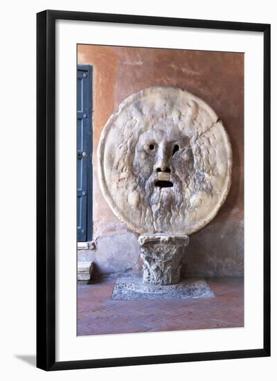 Bocca Della Verita, Santa Maria in Cosmedin, Rome, Lazio, Italy, Europe-Peter-Framed Photographic Print
