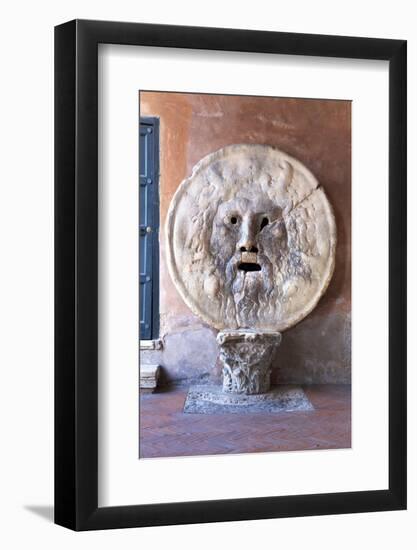 Bocca Della Verita, Santa Maria in Cosmedin, Rome, Lazio, Italy, Europe-Peter-Framed Photographic Print