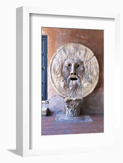 Bocca Della Verita, Santa Maria in Cosmedin, Rome, Lazio, Italy, Europe-Peter-Framed Photographic Print