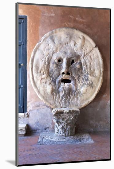 Bocca Della Verita, Santa Maria in Cosmedin, Rome, Lazio, Italy, Europe-Peter-Mounted Photographic Print