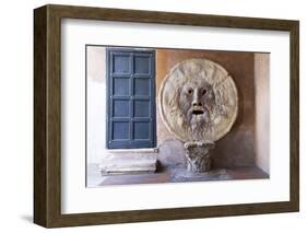 Bocca Della Verita, Santa Maria in Cosmedin, Rome, Lazio, Italy, Europe-Peter-Framed Photographic Print