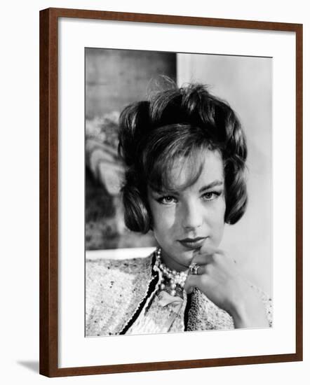 Boccaccio '70, Romy Schneider Wearing Chanel, 1962-null-Framed Photo