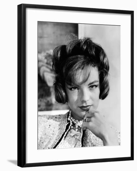 Boccaccio '70, Romy Schneider Wearing Chanel, 1962-null-Framed Photo