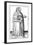 Boccaccio (Drawing)-null-Framed Art Print