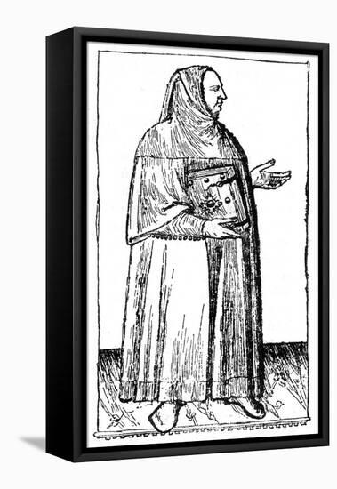 Boccaccio (Drawing)-null-Framed Stretched Canvas