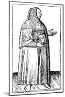 Boccaccio (Drawing)-null-Mounted Art Print
