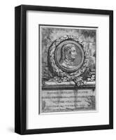 Boccaccio (Medallion)-null-Framed Art Print