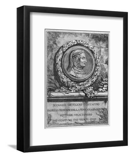 Boccaccio (Medallion)--Framed Art Print