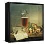 Bock Beer-Still Life, 1839-Johann Wilhelm Preyer-Framed Stretched Canvas