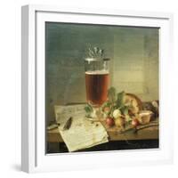 Bock Beer-Still Life, 1839-Johann Wilhelm Preyer-Framed Giclee Print