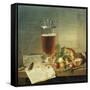 Bock Beer-Still Life, 1839-Johann Wilhelm Preyer-Framed Stretched Canvas