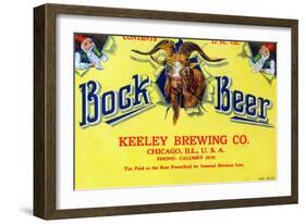 Bock Beer-null-Framed Art Print