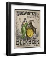 Bockbeer Green-null-Framed Giclee Print