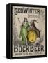 Bockbeer Green-null-Framed Stretched Canvas