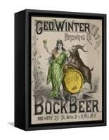 Bockbeer Green-null-Framed Stretched Canvas