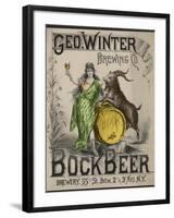 Bockbeer Green-null-Framed Giclee Print