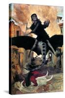 Bocklin: The Plague, 1898-Arnold Bocklin-Stretched Canvas