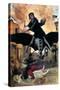 Bocklin: The Plague, 1898-Arnold Bocklin-Stretched Canvas