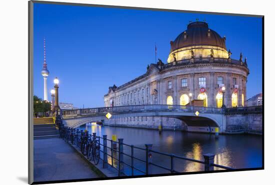 Bode Museum and Spree River, Berlin, Germany-Jon Arnold-Mounted Photographic Print