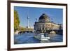 Bode Museum on Museum Island on River Spree, Berlin, Germany-null-Framed Art Print