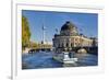 Bode Museum on Museum Island on River Spree, Berlin, Germany-null-Framed Art Print