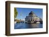 Bode Museum on Museum Island on the River Spree, Berlin, Germany-null-Framed Art Print