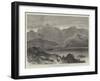 Bodeen Peak, and Village of Madzai, Khoorum Valley, Afghanistan-null-Framed Giclee Print