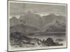Bodeen Peak, and Village of Madzai, Khoorum Valley, Afghanistan-null-Mounted Giclee Print