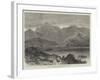 Bodeen Peak, and Village of Madzai, Khoorum Valley, Afghanistan-null-Framed Giclee Print