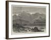 Bodeen Peak, and Village of Madzai, Khoorum Valley, Afghanistan-null-Framed Giclee Print